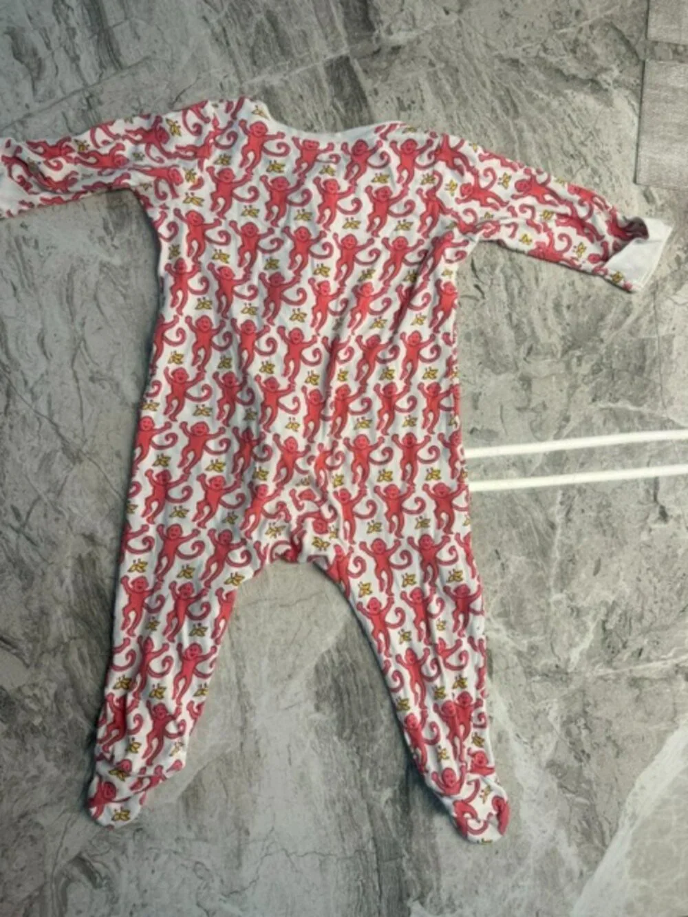 Roller Rabbit Monkey Baby Pajamas